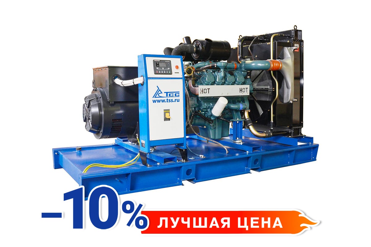 Дизельный генератор ТСС АД-320С-Т400-1РМ17
