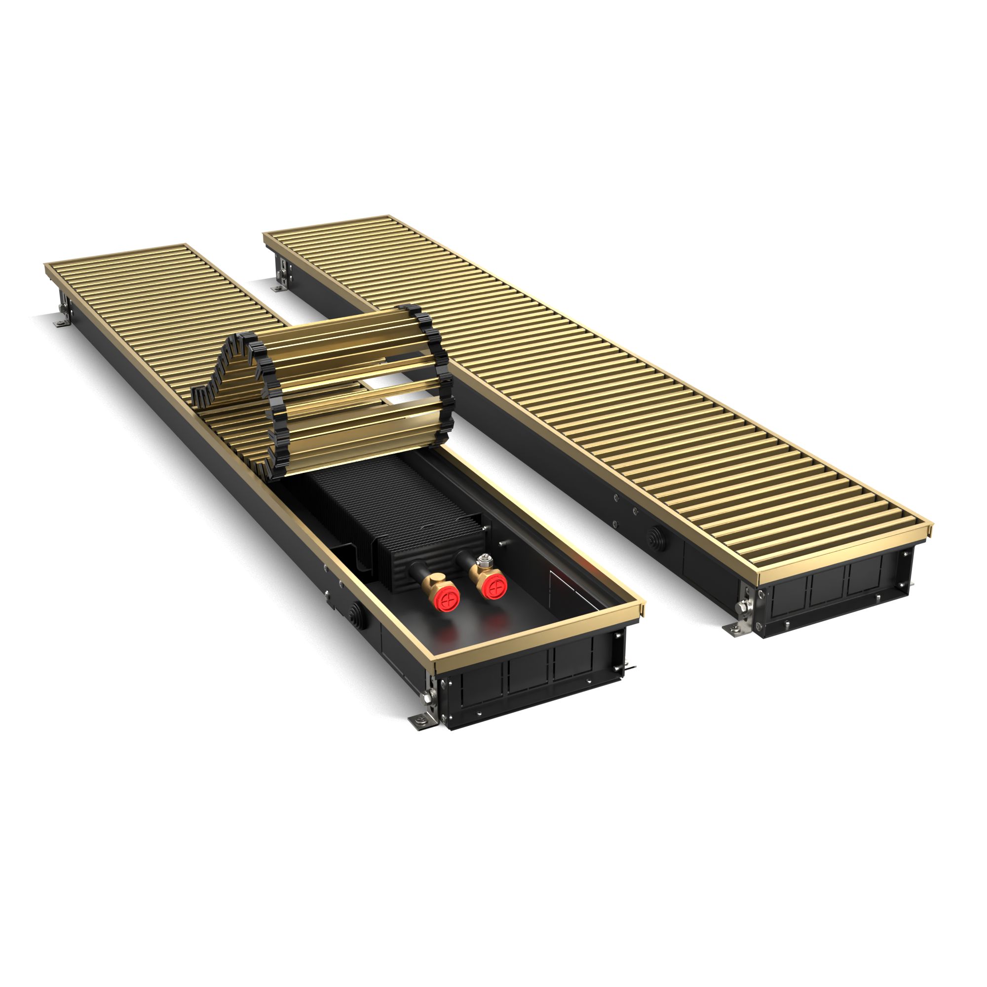 Конвектор внутрипольный Royal Thermo ATRIUM-75/200/1600-DG-U-AU

