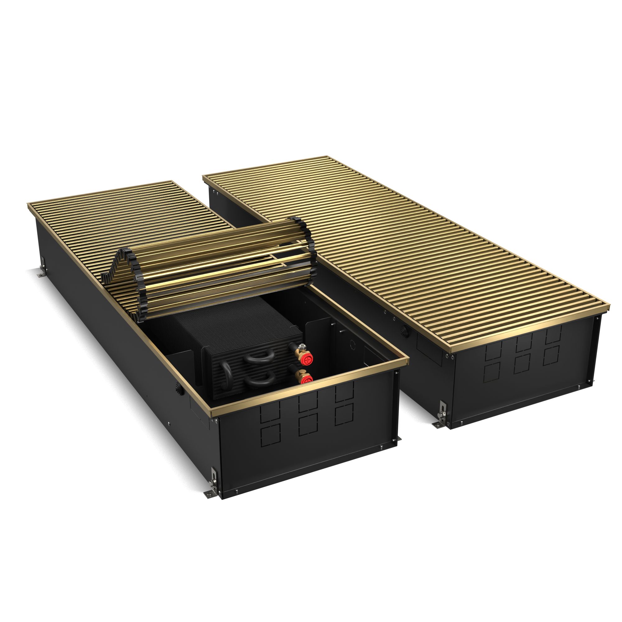 Конвектор внутрипольный Royal Thermo ATRIUM-190/400/2600-DG-U-AU
