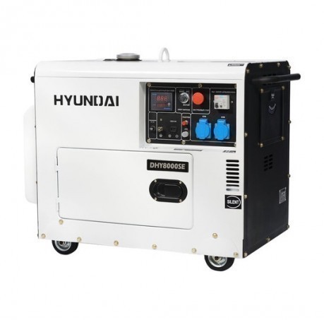 Дизельный генератор Hyundai DHY 8000SE
