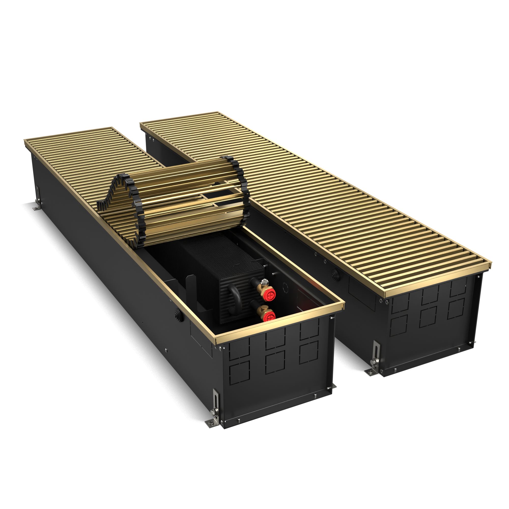 Конвектор внутрипольный Royal Thermo ATRIUM-190/250/2000-DG-U-AU
