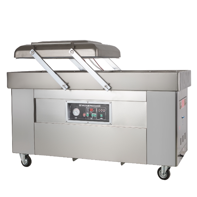 Напольный вакуумный упаковщик DZ-700/2SB SS (нерж.)
