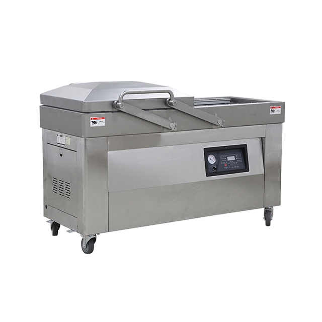 Вакуумный упаковщик HVC-610S/2A-G (DZQ-610/2SA) (нерж., газ, обрезка)
